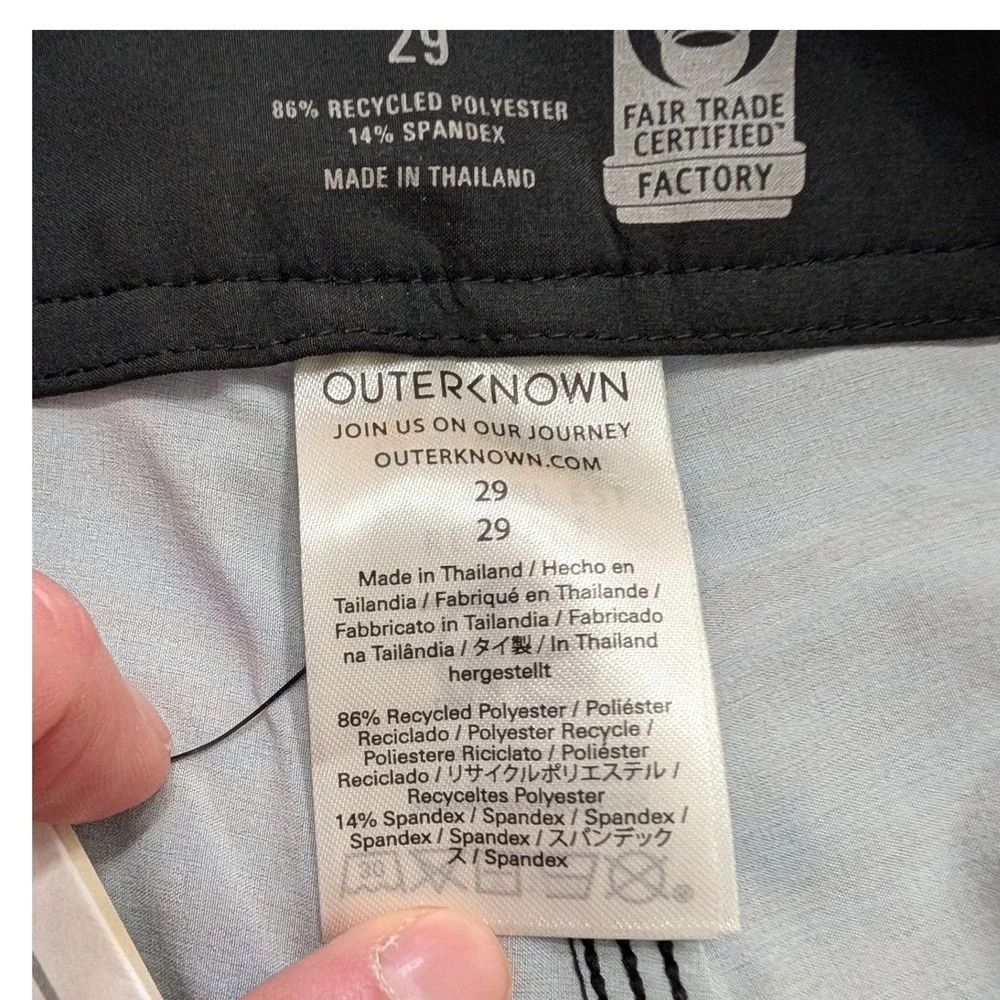 Outerknown Mens 29 Nomadic Board Shorts Striped Swim Trunk NWTs beach surfer‎